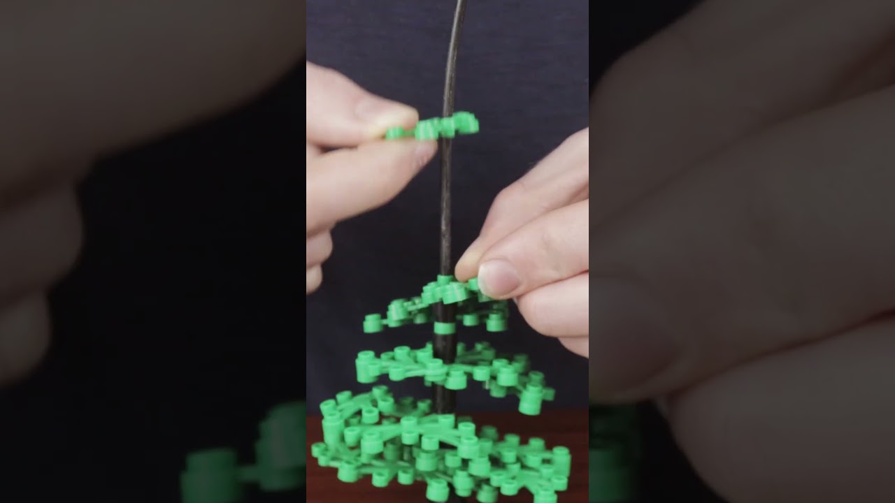 Simple Realistic LEGO Tree Design | Tutorial