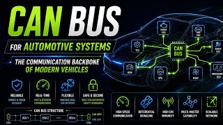 CAN Bus for Automotive Systems | The Communication Backbone of Modern Vehicles | Uplatz