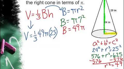 D3 10-7 Volume of Pyramids and Cones