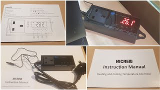 Nicrew Aquarium Temperature Controller Budget Inkbird Alternative