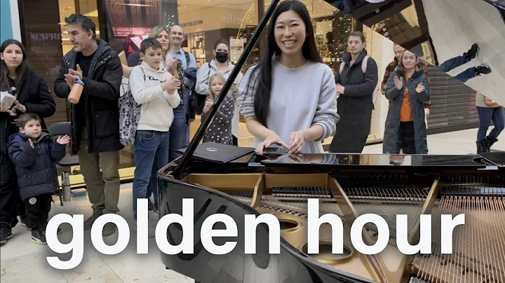 golden hour - JVKE (Piano cover) | Street Piano | YUKI PIANO