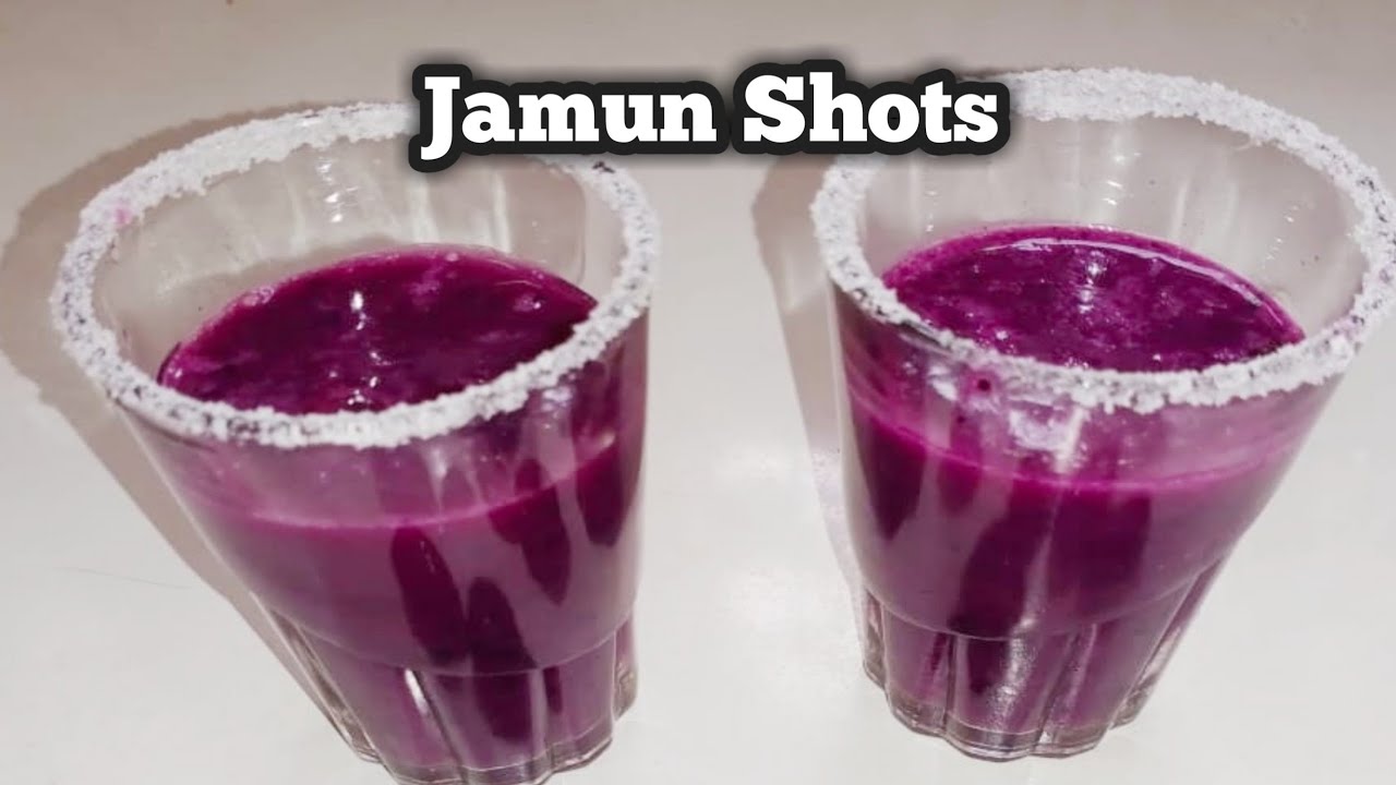 Java Shot India Jamun Shots Recipe||जामुन शॉट्स || Java Plum/Indian Blackberry Recipe ...