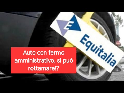 Video Rottamazione auto con fermo amministrativo