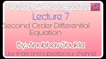 Second order differential equation|| Normal method ||Change of independent variable