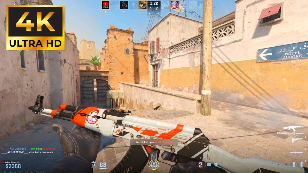 Counter Strike 2 Best Gameplay 4K (No Commentary)