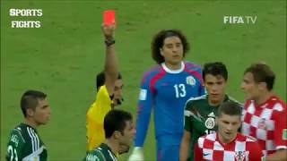 RED CARD IN WORLD CUP 2010 &amp; 2014