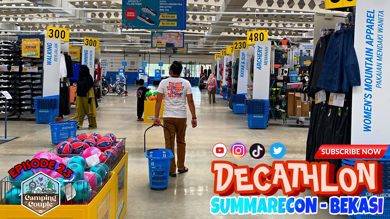Cek Harga & Cari Beberapa Item Camping Gear Di Decathlon Summarecon Bekasi 😎🤩