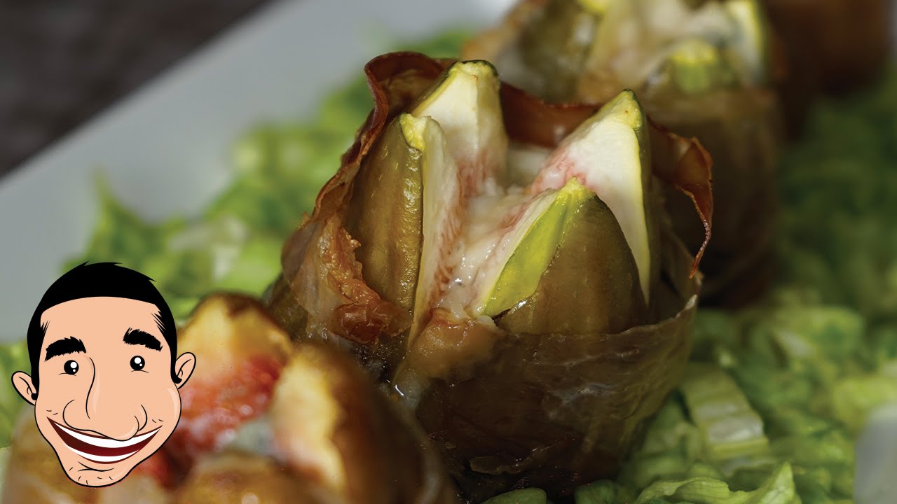 Baked Figs wrapped in Prosciutto and Gorgonzola | FIGS RECIPE | Italian Food Recipes | Vincenzo
