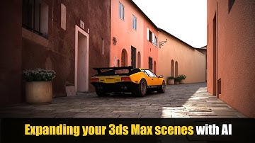 DeTomaso Pantera GTS | Expand your EverMotion Archmodels with AI