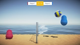 Blobby Volley – Unity version screenshot 1