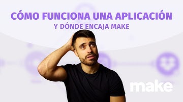 Cómo funcionan las apps (API, backend, JSON) y por qué Make es clave para automatizar con IA