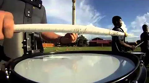 Drumline 2013 GoPro cam shot