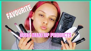 ALL TIME FAVOURITE DRAG MAKEUP PRODUCTS! | Lucy Garland