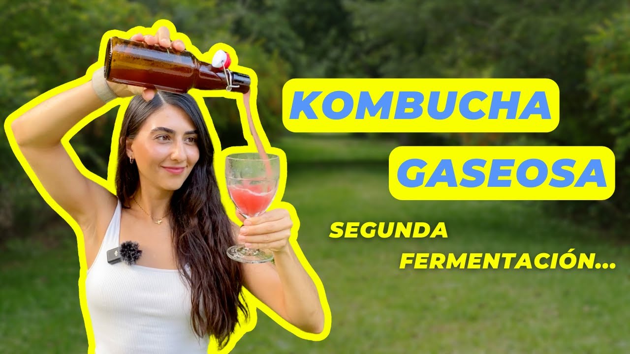 KOMBUCHA SEGUNDA FERMENTACIÓN (GASEOSA Y CON SABOR!) MASTERCLASS 2/2