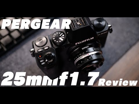 オールドレンズのような描写を楽しむ Pergear 25mm f1.7 review