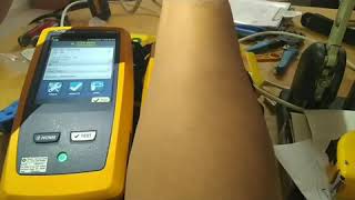 How calibrate fluke network versiv DSX-800 cable analyser