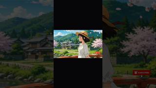 A Peaceful Day in a Cozy Village 🌿 | Relaxing Anime Story #ghiblistyle #animation #trending #viral
