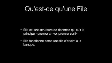 Structures de données - Files et ses Applications