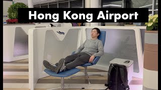 Sleep Overnight In Hong Kong Airport with Free Recliners