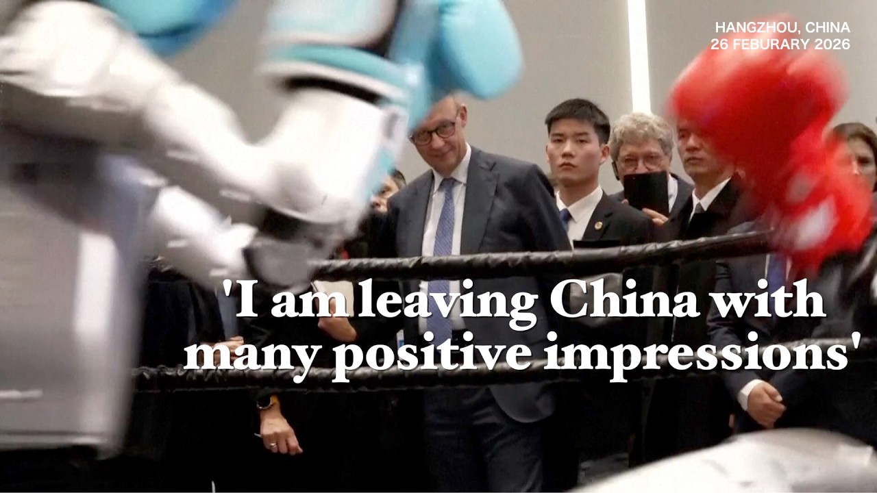 What Germany's Merz says as he wraps up China visit with a key Unitree tour to see China-made robots