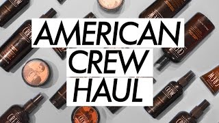 American Crew Haul / Обзор продукта + Моя повседневная мужская прическа ✖ Джеймс Уэлш