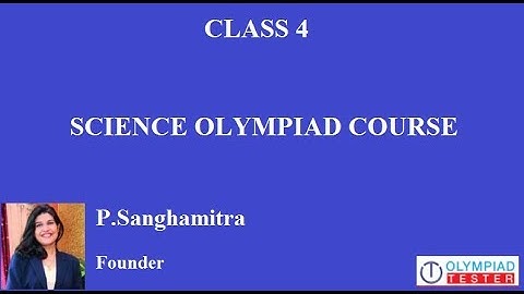 Earth and Universe - Part 01, Class 4 Science (NSO) Olympiad preparation