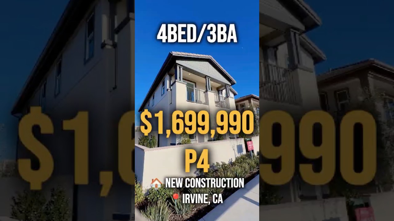 📍Irvine, CA  🏠 New Construction ✅ Text me for the tour! 4bed/3ba - $1,699,990