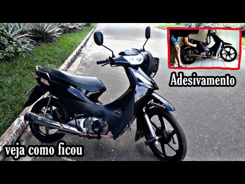 Kit Adesivo Honda Biz 125 Es 2008 Preto