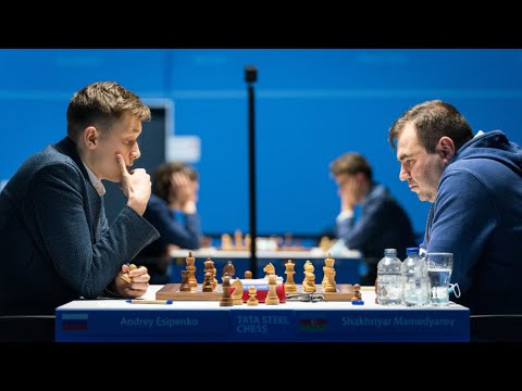 Shakhriyar Mamedyarov Joins Magnus Carlsen in Lead of Tata Steel