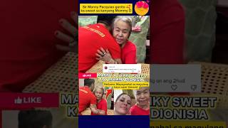 Manny at Jinky Pacquiao binisita Mommy Dionisia