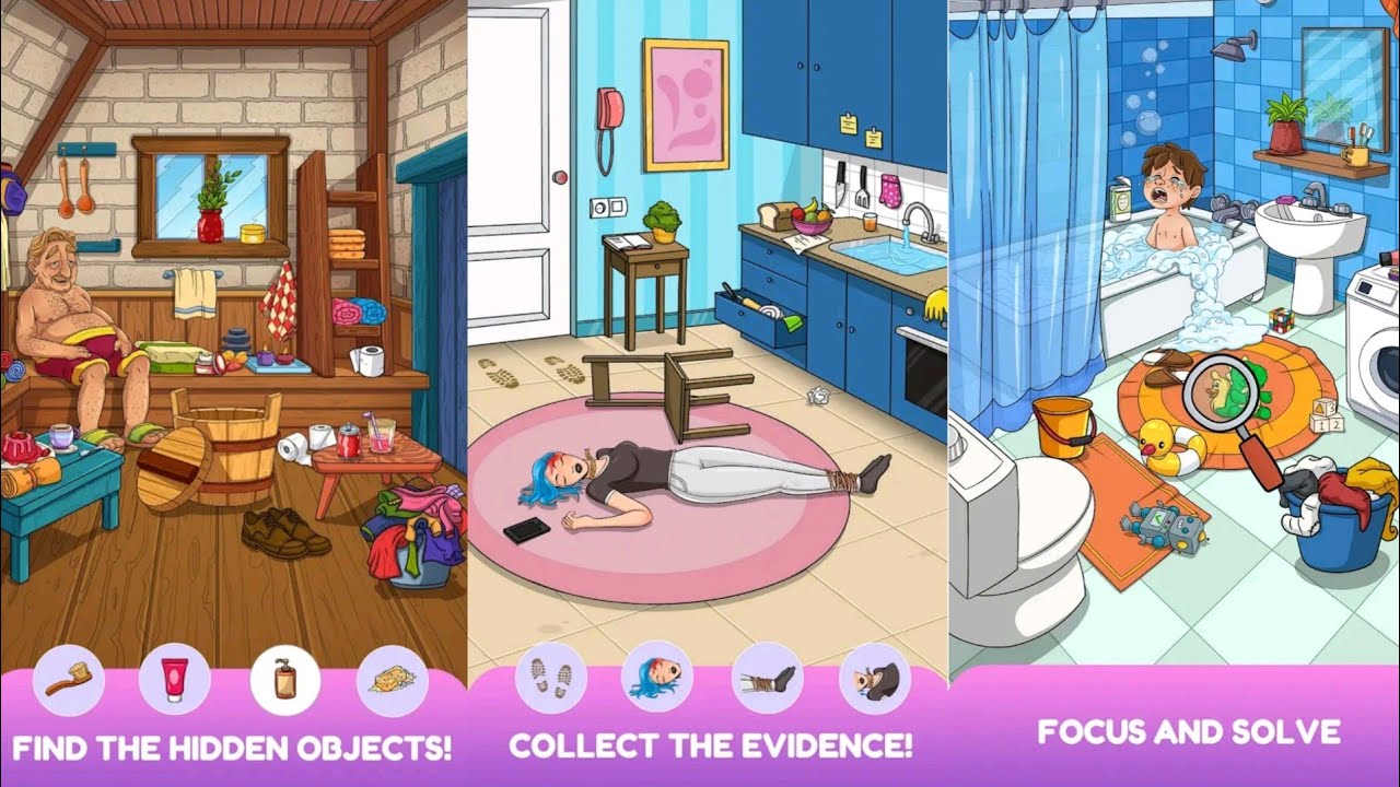 Find It Tricky Hidden Objects Level 12-15 Gameplay Walkthrough