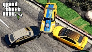 KURUMY VS PIĘKNY MUSCLE CAR w GTA 5 Online Hogaty i EKIPA "JAKIŚ PROBLEM?" #298 screenshot 1