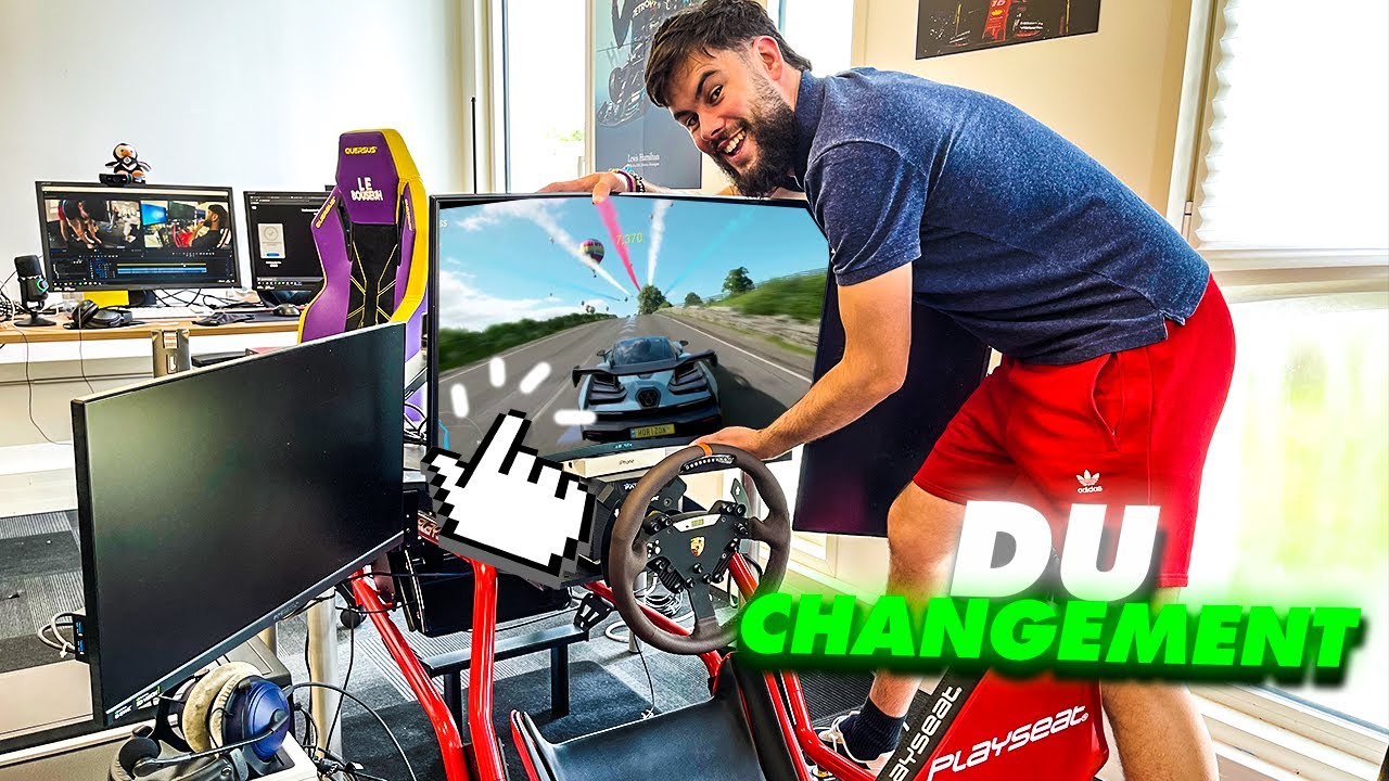 DU GROS CHANGEMENT DANS MON SETUP F1 !