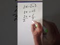 Nice Algebra question can you solve this #maths #mathstricks #mathematics #education #tricks