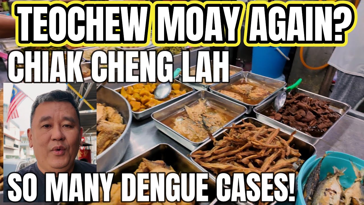 Weekday Breakfast at Cecil Street Market | Teochew Rice Porridge & some Qdenga Dengue Vaccine Info