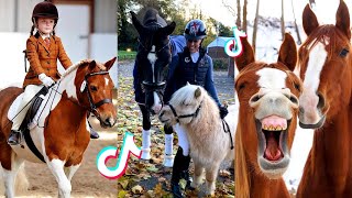 The Cutest HORSES  Equestrian TikTok Compilation #51
