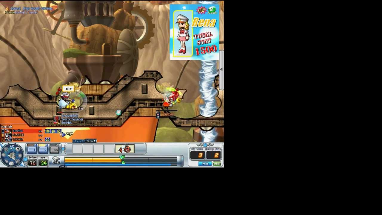 Gunbound hack 2000GP & 65k gold per a game