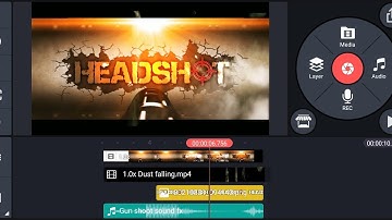 How to Make Machine gun Shooting intro | youtube channel intro | Kinemaster tutorial - Pixellab