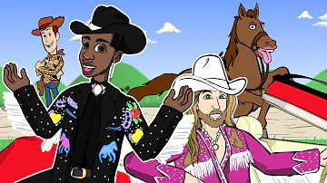 Lil Nas X - Old Town Road ft. Billy Ray Cyrus (CARTOON PARODY)