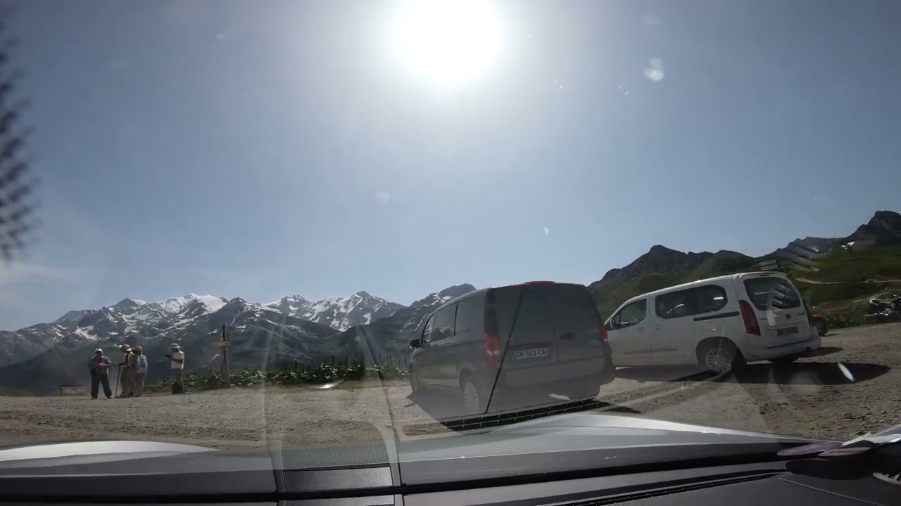 Hauteluce col du joly vue sur le mont blanc juin 2025