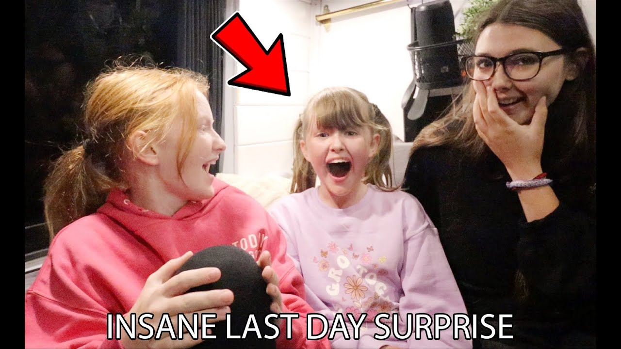 SURPRISING THE GIRLS WITH THE STRANGER THINGS EXPERIENCE LONDON! (TEARS!)