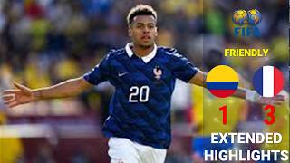 Columbia vs France 1-3 Highlights | Road to 26 | All goals 2026 International Friendly