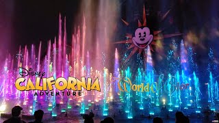 Filmed on location at disney's california adventure from right off the
water, this is full "world of color" water show. while in 4k, video
ser...