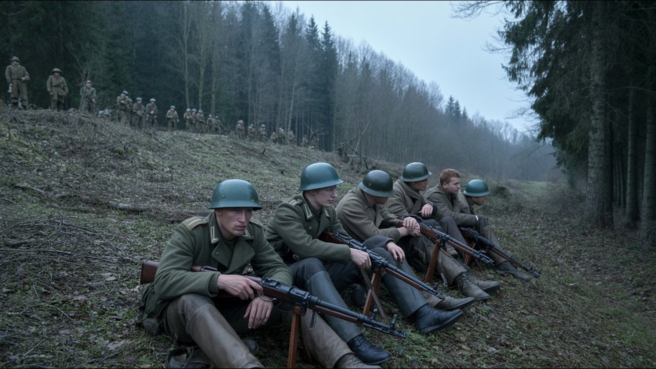 НЕМЦЫ ОСТАНОВИЛИСЬ в низине — не заметив странной тишины