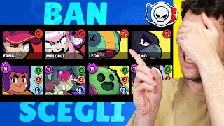 BANNO e SCELGO i Brawler da BENDATO in RANKED! Brawl Stars ITA!