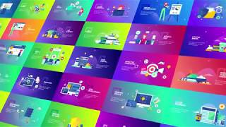 Details VideoHive Flat Design Concepts Package 21197321 |  After Effects Project News