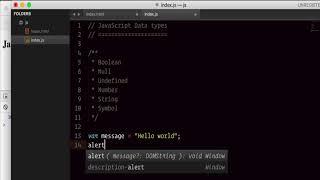 Javascript Tutorial Part #005 Javascript data types and typeof operator# PROACTIVE Tutorial