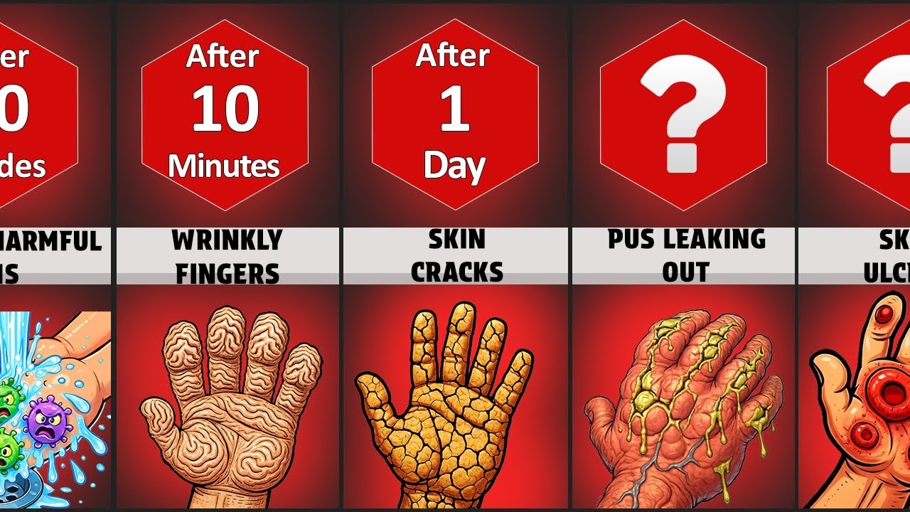 Timeline: What Happens If You Wash Your Hands Non-Stop ?