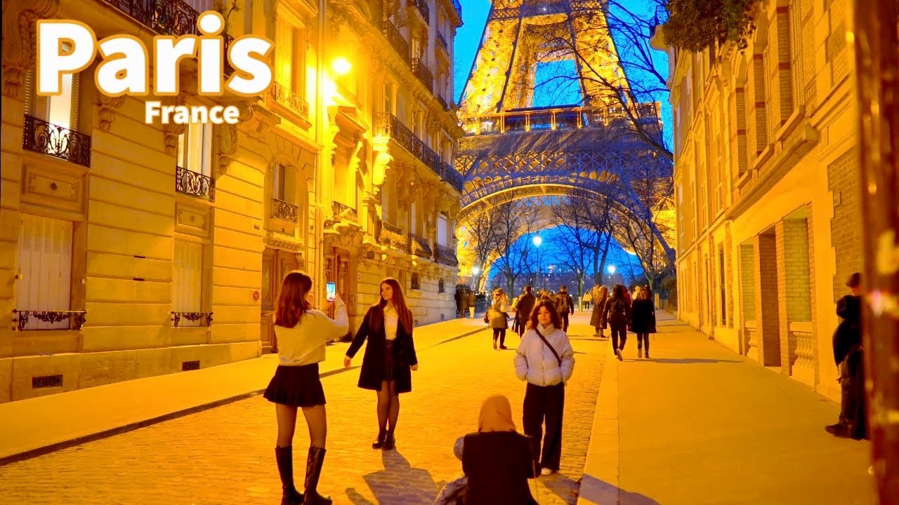 Paris, France | City Walk 4K | Mar 12, 2023