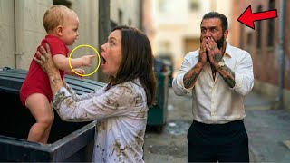 Poor Maid Pulls Mafia Boss's Lost Son from a Dumpster—He Points at Her and Calls Her "Mum"